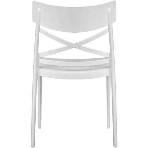 Стул садовый Bica Croix пластиковый белый - фото 1