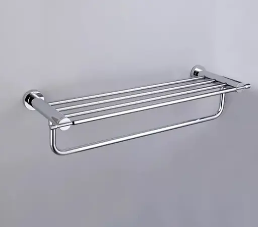 Полиця з тримачем для рушників Gappo хром, 580 мм G1824 - фото 3