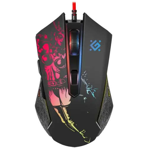 Миша Defender Sin'Sister GM-933 RGB Black (52933)