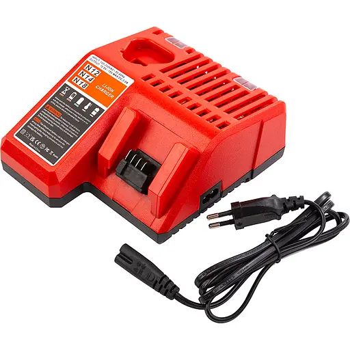 Зарядний пристрій PowerPlant для шуруповертів та електроінструментів Milwaukee N12 N14 N18 - фото 1