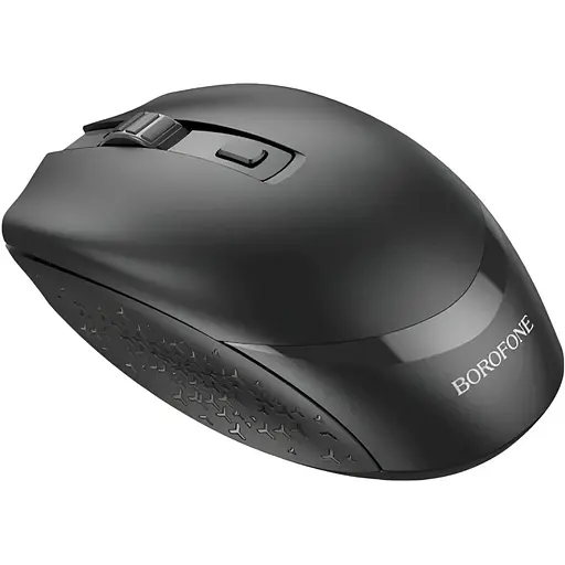 Беспроводная офисная мышь BOROFONE BG7 2.4G чёрная - фото 5