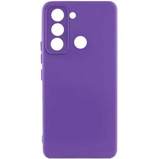 Чехол Lakshmi Silicone Cover Full Camera (AAA) для Tecno Pop 5 LTE Фиолетовый / Amethyst