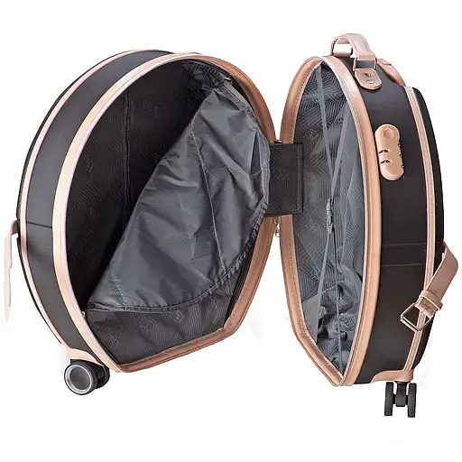 Валіза Semi Line 20" S Black/Pink Cream (T5671-2) - фото 2