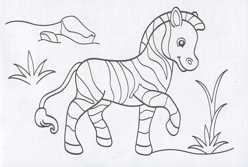 Водна розмальовка. Екзотичні тварини - фото 4