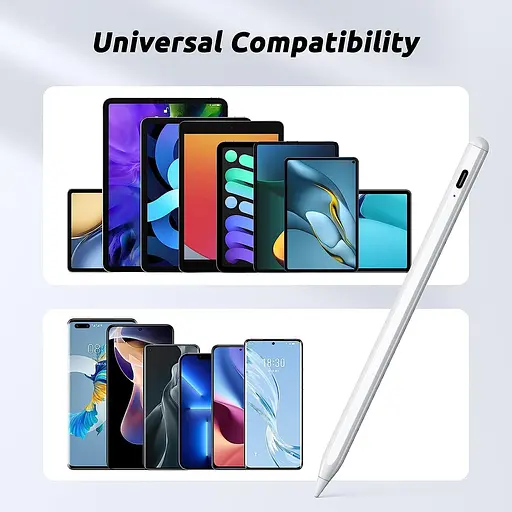 Стилус Zspeed 6Gn, сумісний з iPad Apple, стилус для сенсорного екрану, ємнісний стилус, що перезаряджається - фото 3