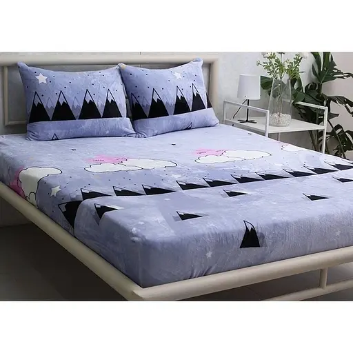 Простирадло на резинці TAG Tekstil 160х200х20 см 000267609