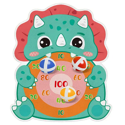 Интерактивная игра Dinosaur Athletics Gun на липучках + мишень Green - фото 8