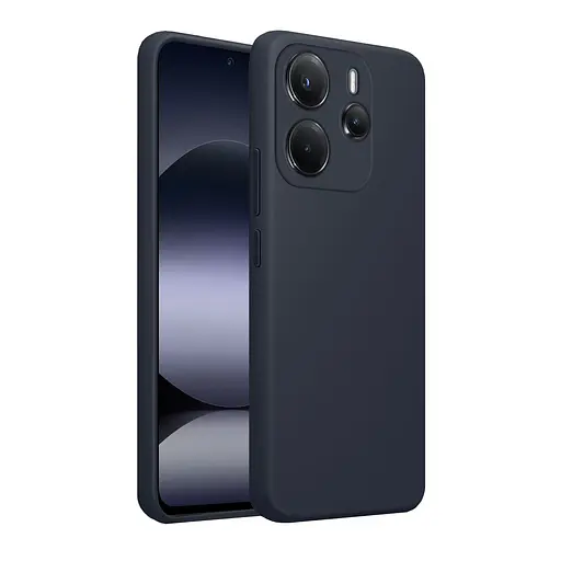 Чохол MAKE Xiaomi Redmi Note 14 4G Silicone Black - фото 3