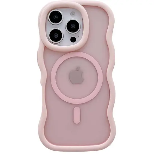 Чохол Epik TPU+PC Undine with MagSafe для Apple iPhone 16 Pro 6.3 Pink - фото 4
