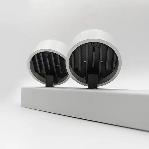 Накладний світильник Skarlat RSLC74126-2 2x7W WH+BK 4000K - фото 4