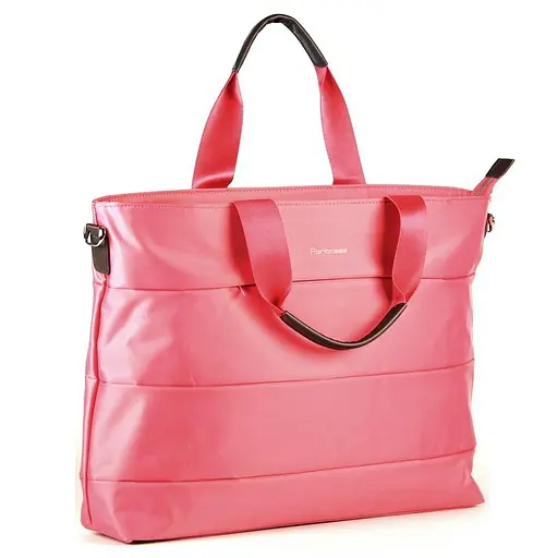 Сумка для ноутбука 16` PortCase KCB-72, Pink, нейлон, 43x31.4x7.8 см - фото 3
