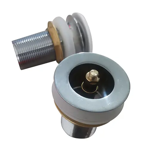 Донний клапан без переливу чорний Volle 90-00-037black, Чорний - фото 2