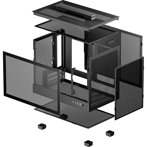 Корпус DeepCool CH160 Black (R-CH160-BKNGI0-G-1) [146746] - фото 10