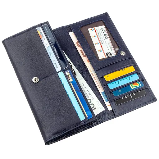 Кожаный женский кошелек ST Leather 18.5х9 см acs0015881 - фото 4