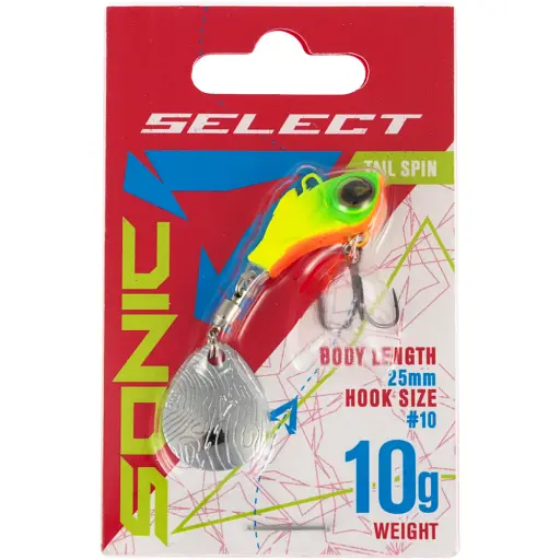 Тейл-спиннер Select Sonic 10.0g #01 - фото 2
