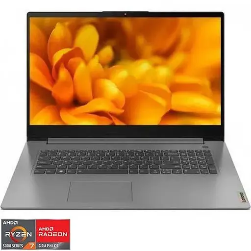 Ноутбук Lenovo IdeaPad 3 17ALC6 7 5700U 4.3GHz, 17.3", Full HD, IPS, 12GB DDR4, 512GB SSD, Radeon