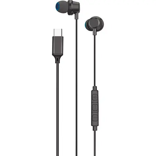 Наушники Proove Scape C1 (Type-C) black (WESC10000201) - фото 1