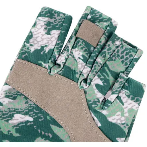 Рукавички Favorite Solar Fishing Gloves 5 Cut S/M к:green - фото 4