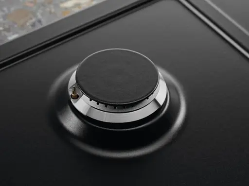 Варильна поверхня газова Electrolux 60 см чавун чорний матовий - фото 5