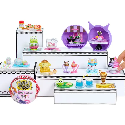 Игровой набор MGA's Miniverse серии Sanrio S2 Создай стиль вместе с Хэллоу Китти и друзьями (547235) - фото 5