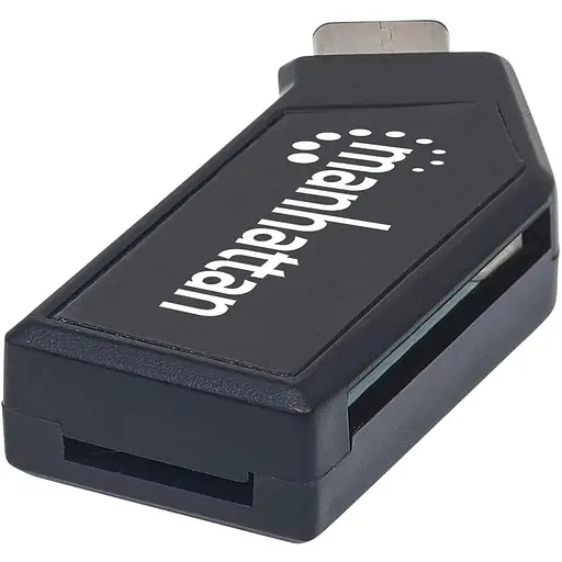 Картридер USB Type-C OTG microSD Manhattan 102001