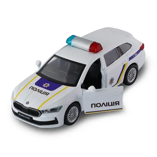 Автомодель TechnoDrive Skoda Superb Combi iV Поліція (250947) - фото 5