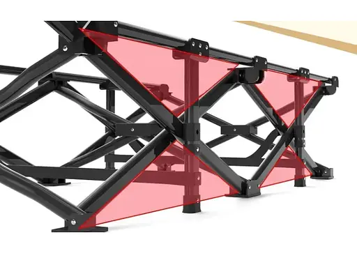 Туристична похідна розкладачка Leobro з вбудованим матрацом Green (LB-CC-K1-GRN) - фото 5