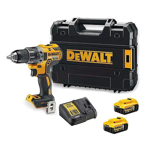 Дрель-шуруповерт аккумуляторный DeWalt с АКБ и ЗУ DCD791P2 - фото 2