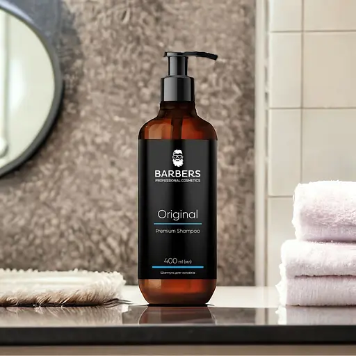 Шампунь для чоловіків Barbers Original для щоденного використання 400 мл - фото 5