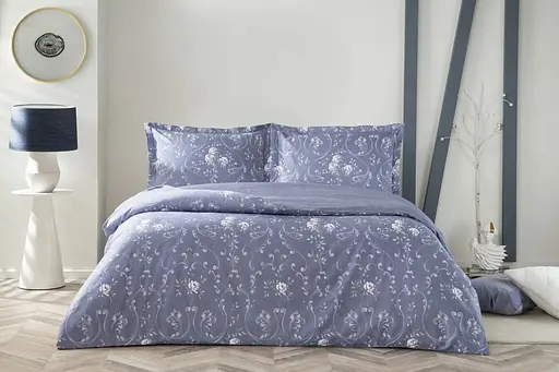 Постельное белье Jeanne Blue Сатин Tac pbe0051633 - фото 1