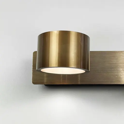 Світлодіодне коричневе бра Line F із двома регулюючими точками світла 32х17 см Арт. 8243/2 Coffee - фото 5