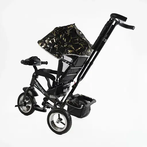 Трехколесный велосипед Best Trike 6588/60-775 с музыкальной черной панелью с принтом - фото 2