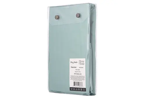 Наволочка Ardesto Mix&Match, 50х70см, 100% хлопок, сатин, шалфей (ART5070PCG) - фото 7