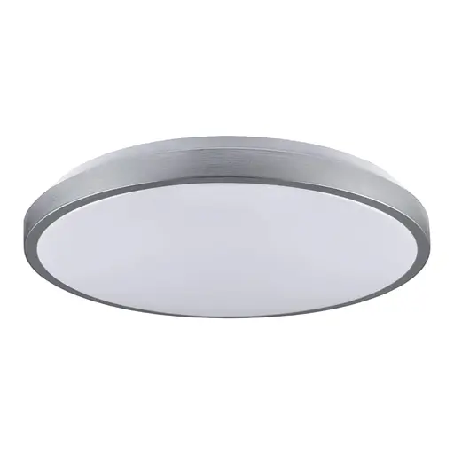 Потолочный светильник RING матовый 30W 395*60мм 4000К серебряный