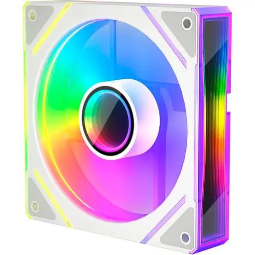 Вентилятор 1stPlayer 120мм FC White (FC(AP)-WH) - фото 1