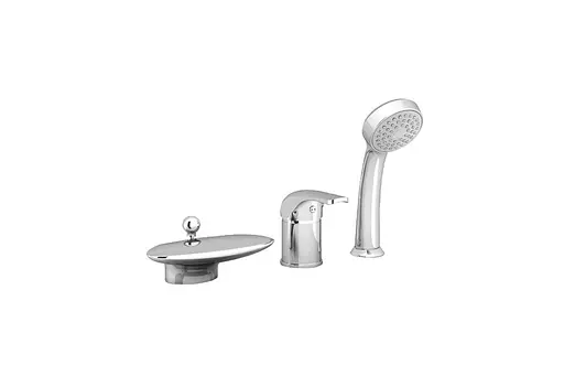 Змішувач для ванни Ravak Rosa RS 025.00 X07P003 Хром - фото 1