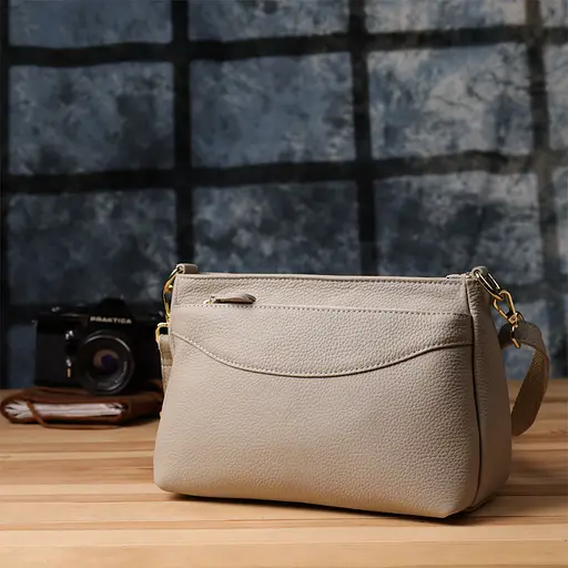 Женская сумка Vintage из натуральной кожи с жестким основанием 27х16х11 см sum0027559 - фото 9