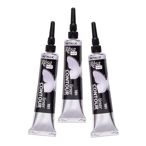 Контур універсальний Rosa Talent Срібло 20 мл - фото 2