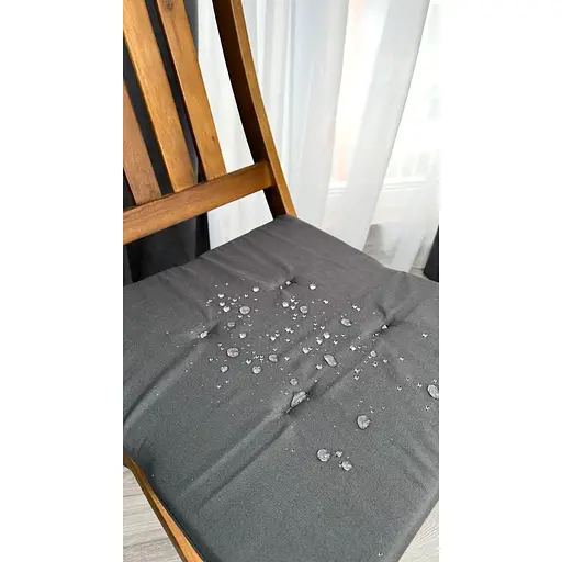 Водовідштовхувальна подушка на стілець Мокрий асфальт (2 шт.) - фото 5