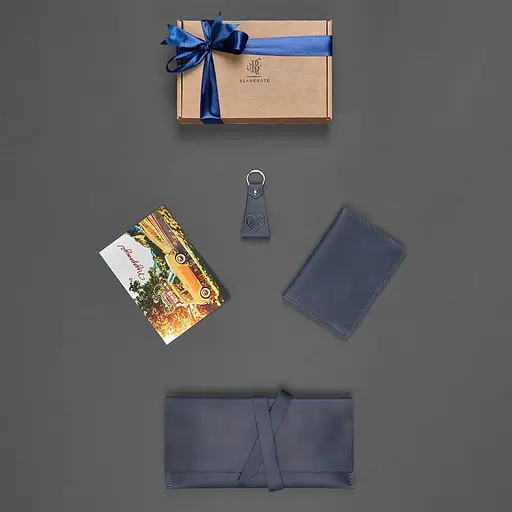 Набір шкіряних аксесуарів для мандрівника Касабланка - фото 4