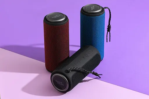 Акустическая система 2E SoundXTube TWS, MP3, Wireless, Waterproof Red - фото 2