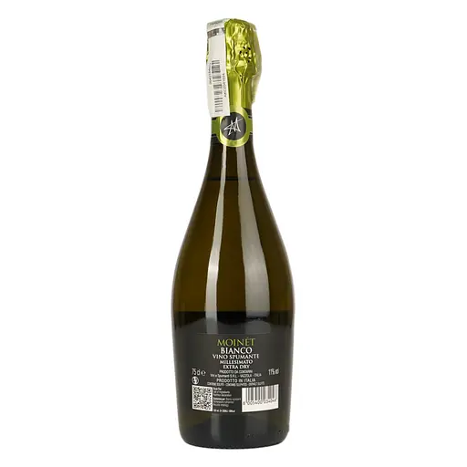 Вино игристое Moinet Blanc de Blancs белое сухое экстра 0.75 л - фото 3
