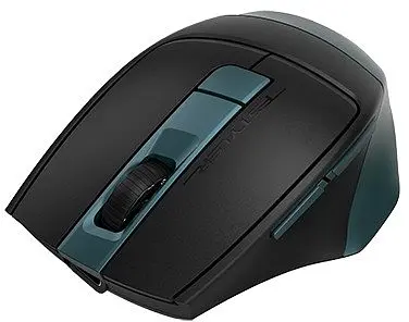 Мышь A4Tech Fstyler FB35CS, Midnight Green, USB, беспроводная бесшумная, оптическая, BT+RF (Combo), 1200/1600/2000/2400 dpi, 125 Hz, 6 кнопок, встроенный Li аккумулятор - фото 2