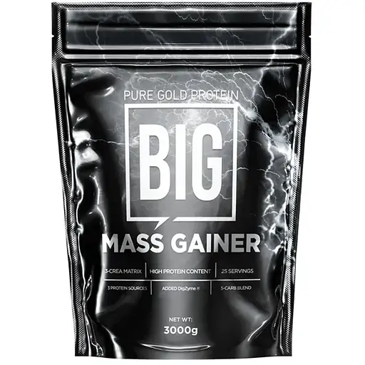 Гейнер Pure Gold Protein BIG Mass Gainer, 3 кг - Шоколад - фото 1