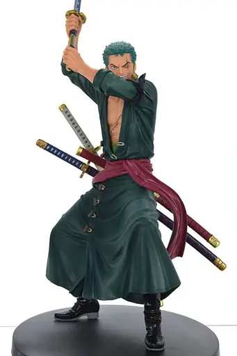 Коллекционная фигурка Bandai Spirits One Piece The Roronoa Zoro Ван Пис Зоро Swordsmans 20 см BS OP Z S 20 - фото 2
