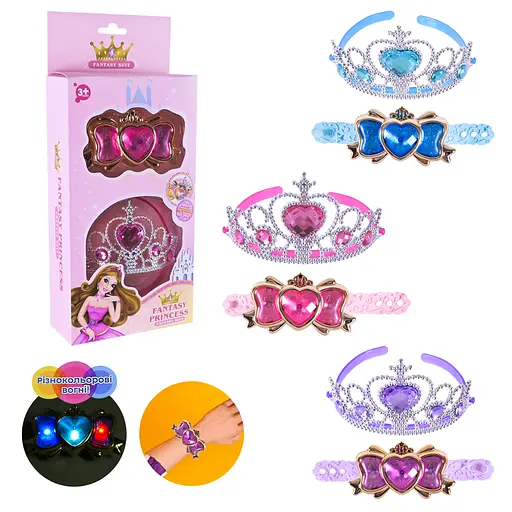 Аксесуари для дівчат 777-C763, батар. корона, аксес у короб. 15*6*8см (6981064400033) МІКС - фото 2