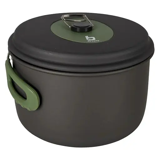 Набор посуды Bo-Camp Explorer 3 Pieces Hard Anodized серый/зеленый (DAS302732) - фото 9