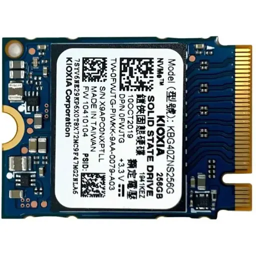 Накопичувач SSD Kioxia M.2 2230 256GB (KBG40ZNS256G) Б/В - фото 1