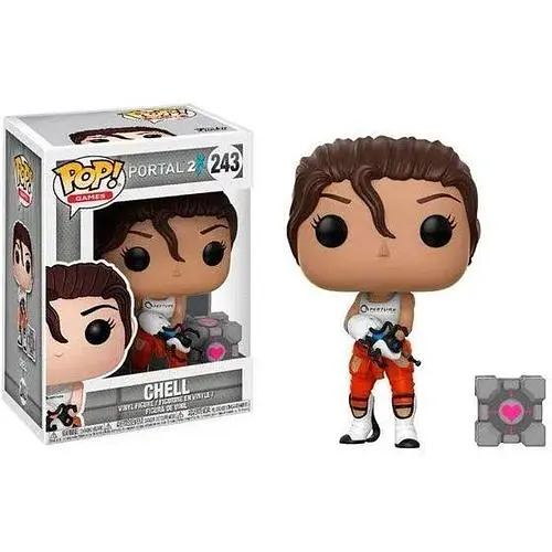 Фигурка Funko Pop Портал 2 Чел Portal 2 Chell 10 см Game P C 243 - фото 1