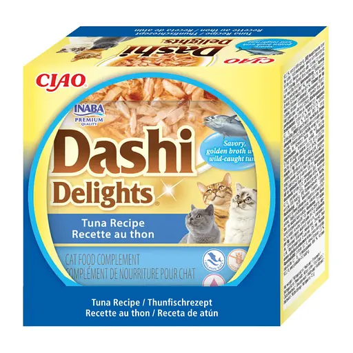Ласощі Inaba Dashi Delights для котів тунець 70 г - фото 3